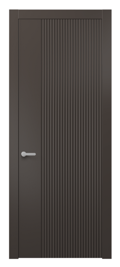 Дверь межкомнатная Альба 8643 Матовый антрацит Гладкий компланарный наличник МАН Цена 40199 ₽ Наличники уже входят в базовый комплект. Фабрика дверей Волховец 8 (800) 551 43 19 Межкомнатная дверь Альба 8643 Матовый антрацит Цена 40199 ₽ | Volhovec