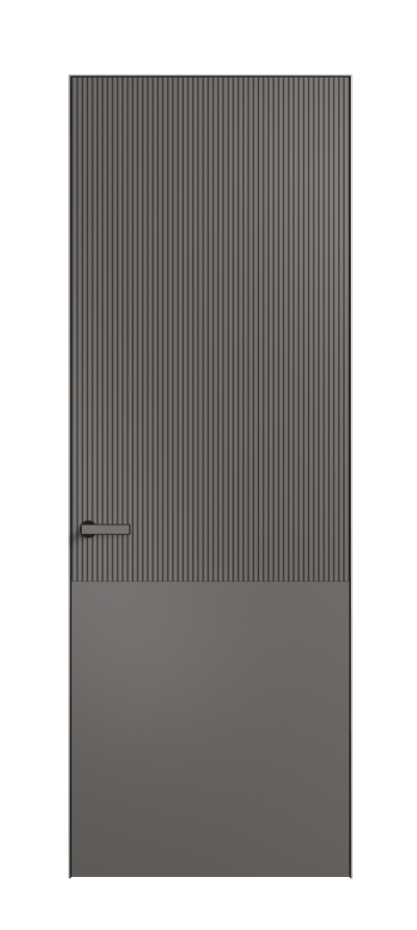 Межкомнатная дверь Вельвет 8205 Матовый классический серый. Цена 13188770  | Volhovec