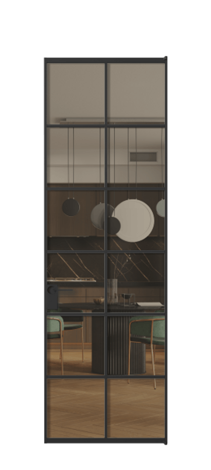 Алюминиевая дверь АЛПЛ040.05 Алюминий Черный Прозрачное бронзовое стекло, триплекс. Без короба чер Цена 144470 Стоимость комплекта двери включает: 1. Полотно (600/650/700/750/800/850/900/950*2000-2400 мм).
2. Короб
3. Комплект фурнитуры (2 торцевые петли и магнитный замок с ответной планкой). Фабрика дверей Волховец 8 (800) 551 43 19 Алюминиевая дверь АЛПЛ040.05 Алюминий Черный Прозрачное бронзовое стекло, триплекс Цена 144470 | Volhovec