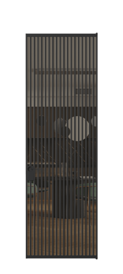 Алюминиевая дверь АЛПЛ040.06 Алюминий Черный Прозрачное бронзовое стекло, триплекс. Без короба чер Цена 186370 Стоимость комплекта двери включает: 1. Полотно (600/650/700/750/800/850/900/950*2000-2400 мм).
2. Короб
3. Комплект фурнитуры (2 торцевые петли и магнитный замок с ответной планкой). Фабрика дверей Волховец 8 (800) 551 43 19 Алюминиевая дверь АЛПЛ040.06 Алюминий Черный Прозрачное бронзовое стекло, триплекс Цена 186370 | Volhovec