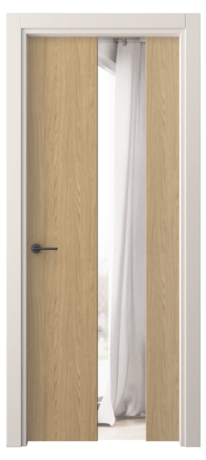 Межкомнатная дверь Фридом 4226 Жемчужный дуб Двустороннее зеркало, триплекс Цена 42799 ₽ | Volhovec