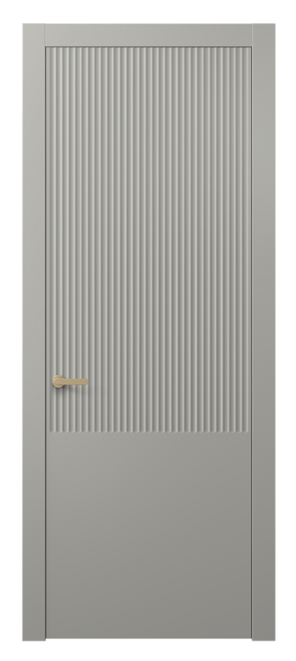 Межкомнатная дверь Альба АКП 8646 Матовый нейтральный серый  Цена 53499 ₽ | Volhovec