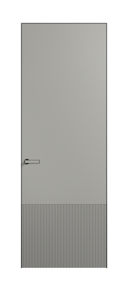 Межкомнатная дверь Вельвет АКП 8202 Матовый нейтральный серый. Цена 70469  | Volhovec