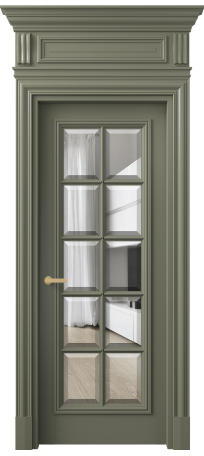 Дверь межкомнатная Antique 7310 Бук оливковый тёмный Прозрачное стекло с фацетом КЭП + Объёмный фриз + Карниз БОТ Цена 184009 ₽ Наличники уже входят в базовый комплект. Фабрика дверей Волховец 8 (800) 551 43 19 Межкомнатная дверь Antique 7310 Бук оливковый тёмный Прозрачное стекло с фацетом Цена 184009 ₽ | Volhovec