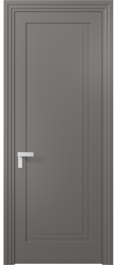 Межкомнатная дверь Rocca АКП 8301 Матовый классический серый  Цена 85399 ₽ | Volhovec