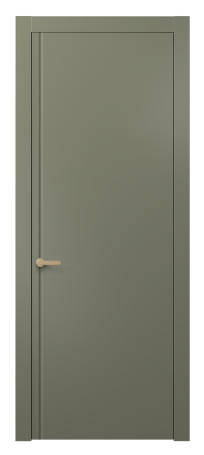 Межкомнатная дверь Alba 8644 Матовый оливковый тёмный  Цена 47999 ₽ | Volhovec