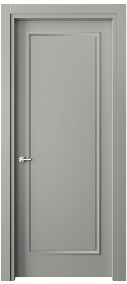 Дверь межкомнатная Париж 8101 Матовый нейтральный серый Гладкий наличник МНСР Цена 52424 ₽ Наличники уже входят в базовый комплект. Фабрика дверей Волховец 8 (800) 551 43 19 Межкомнатная дверь Париж 8101 Матовый нейтральный серый Цена 52424 ₽| Volhovec