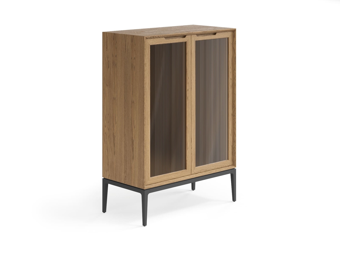 Витрина Velvet дуб мускатный матовый