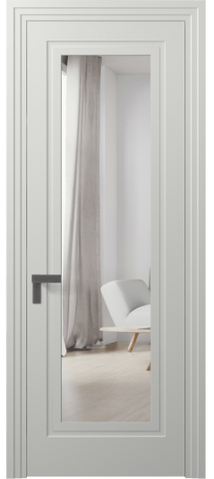 Межкомнатная дверь 8303 МССР ЗЕР. Цвет Матовый светло-серый. Материал Гладкая эмаль. Коллекция Rocca. Фото. Дверь межкомнатная 8303 МССР ЗЕР. Цвет Матовый светло-серый. Материал Гладкая эмаль. Коллекция Rocca. Картинка.