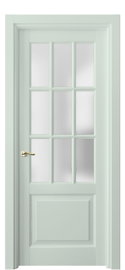 Дверь межкомнатная 0748 NCS S 1005-B80G. Цвет NCS NCS S 1005-B80G. Материал Массив бука эмаль. Коллекция Lignum. Картинка.