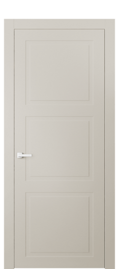 Дверь межкомнатная АКП 8003 МОС Матовый облачно-серый. Цвет Матовый облачно-серый. Материал Гладкая эмаль. Коллекция Нео Классик. Картинка.