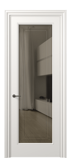 Межкомнатная дверь 8400 МПБЛ БР ГРА. Цвет Матовый пудровый белый. Материал Гладкая эмаль. Коллекция Mascot. Фото. Дверь межкомнатная 8400 МПБЛ БР ГРА. Цвет Матовый пудровый белый. Материал Гладкая эмаль. Коллекция Mascot. Картинка.