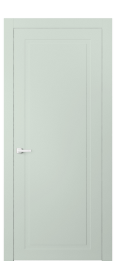 Дверь межкомнатная 8001 NCS S 1005-B80G. Цвет NCS NCS S 1005-B80G. Материал Гладкая эмаль. Коллекция Neo Classic. Картинка.