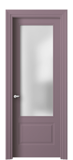 Дверь межкомнатная 8542 Пастельно-фиолетовый RAL 4009 САТ. Цвет RAL Пастельно-фиолетовый RAL 4009. Материал Гладкая эмаль. Коллекция Эссе. Картинка.