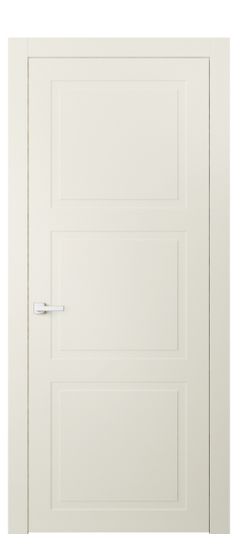 Дверь межкомнатная 8003 ММБ. Цвет Матовый молочно-белый. Материал Гладкая эмаль. Коллекция Нео Классик. Картинка.