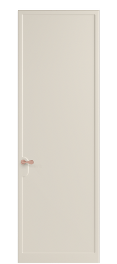 Дверь межкомнатная 7501 МБСР. Цвет Матовый бежево-серый. Материал Гладкая эмаль. Коллекция Softform. Картинка.