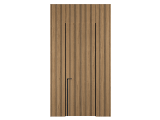 Панели для отделки стен Стеновая панель Фрезерованные Дуб миндальный матовый рифт. Цвет Дуб миндальный матовый рифт. Материал Радиальный шпон НатурВуд. Коллекция Фрезерованные. Картинка.