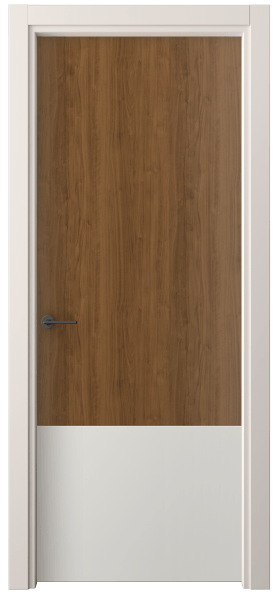 Дверь межкомнатная 4229 ЛОР. Цвет Лесной орех. Материал Ламинатин. Коллекция Фридом. Картинка.