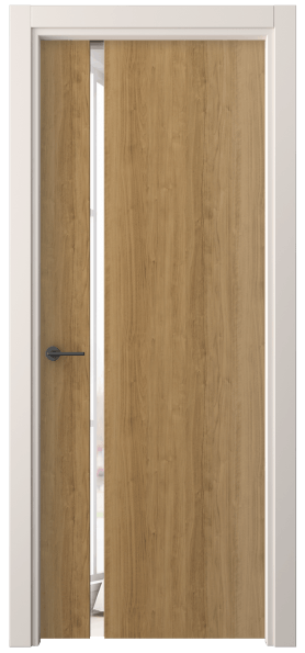 Дверь межкомнатная 4222 ГОР ДВ ЗЕР. Цвет Грецкий орех. Материал Ламинатин. Коллекция Фридом. Картинка.